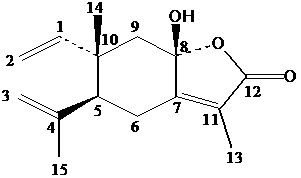 Hyroxyisogermafurenolide