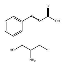 cinnamic acid, compound with 2-aminobutan-1-ol (1:1)