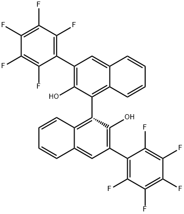 (3R)-3,3'-bis(perfluorophenyl)-[1,1'-binaphthalene]-2,2'-diol