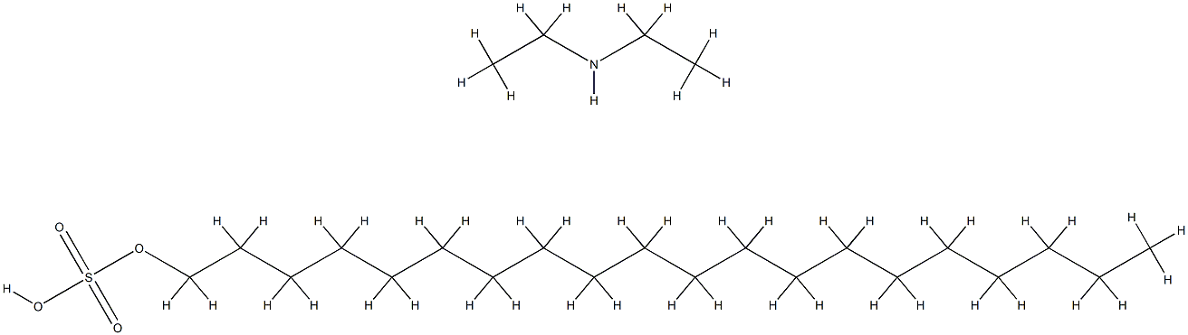 icosyl hydrogen sulphate, compound with diethylamine (1:1)