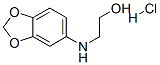 N-(2-羟基乙基)-3,4-亚甲二氧基苯胺盐酸盐