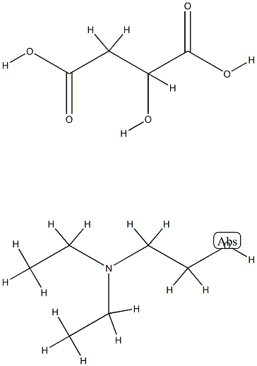 malic acid, compound with 2-(diethylamino)ethanol (1:1)