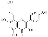 4H-1-Benzopyran-4-one,3,5,7-trihydroxy-8-(3-hydroxy-3-methylbutyl)-2-(4-hydroxyphenyl)-