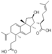(2R,3R,3aR,6S,7S,9bR)-3-[(1R)-1-Carboxy-5-methyl-4-hexen-1-yl]-2,3,3a,4,6,7,8,9b-octahydro-2-hydroxy-3a,6,9b-trimethyl-7-(1-methylethenyl)-1H-benz[e]indene-6-propanoic acid