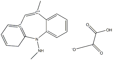 N-(5,11-dihydro-5-methyl-10H-benzo[b,f]azepin-10-ylidene)methylammonium hydrogen oxalate