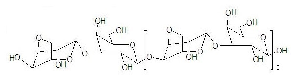D-Galactose, [O-3,6-anhydro-α-L-galactopyranosyl-(1→3)-O-β-D-galactopyranosyl-(1→4)]5-O-3,6-anhydro-α-L-galactopyranosyl-(1→3)-