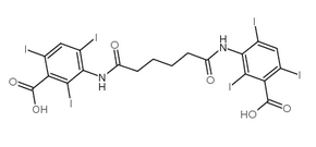 Adipic Acid Bis(3-carboxy-2,4,6-triiodoanilide)