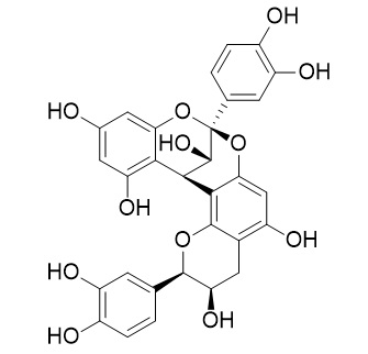 8,14-Methano-2H,14H-1-benzopyrano[7,8-d][1,3]benzodioxocin-3,5,11,13,15-pentol, 2,8-bis(3,4-dihydroxyphenyl)-3,4-dihydro-, (2R,3R,8S,14R,15R)-