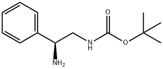 1,1-Dimethylethyl ((2S)-2-amino-2-phenylethyl)carbamate