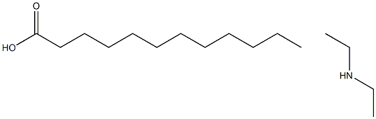 lauric acid, compound with diethylamine (1:1)