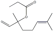 1,6-Octadien-3-ol, 3,7-dimethyl-, propionate (7ci,8ci)