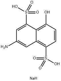 3-amino-8-hydroxynaphthalene-1,5-disulphonic acid, sodium salt