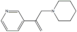 3-(3-(哌啶-1-基)丙-1-烯-2-基)吡啶