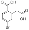 4-BROMO-2-(CARBOXYMETHYL)BENZOIC ACID