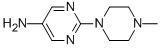 2-(4-methyl-1-piperazinyl)-5-pyrimidinamine