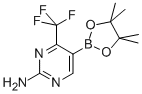 5-(4,4,5,5-tetramethyl(1,3,2-dioxaborolan-2-yl))-4-(trifluoromethyl)pyrimidine-2-ylamine
