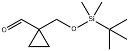 1-{[(tert-butyldimethylsilyl)oxy]methyl}cyclopropane-1-carbaldehyde