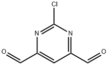 4,6-Pyrimidinedicarboxaldehyde, 2-chloro-