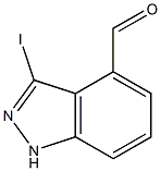 1H-Indazole-4-carboxaldehyde, 3-iodo-