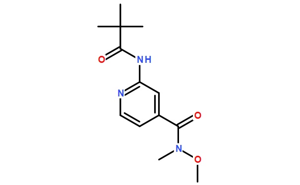 2-(2,2-Dimethyl-propionylamino)-N-methoxy-N-methyl-isonicotinamide