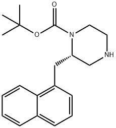 1-Piperazinecarboxylic acid, 2-(1-naphthalenylmethyl)-, 1,1-dimethylethyl ester, (2S)-
