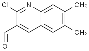 2-CHLORO-6,7-DIMETHYLQUINOLINE-3-CARBALDEHYDE