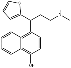 (RS)-4-[3-甲氨基-1-(2-噻吩基)丙基]-1-萘酚