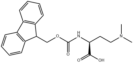 Butanoic acid, 4-(dimethylamino)-2-[[(9H-fluoren-9-ylmethoxy)carbonyl]amino]-, (2S)-