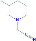 2-(3-Methylpiperidino)acetonitrile