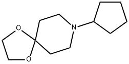 1,4-Dioxa-8-azaspiro[4.5]decane, 8-cyclopentyl-