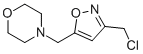 4-{[3-(chloromethyl)isoxazol-5-yl]methyl}morpholine