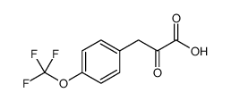 BENZENEPROPANOIC ACID, .ALPHA.-OXO-4-(TRIFLUOROMETHOXY)-
