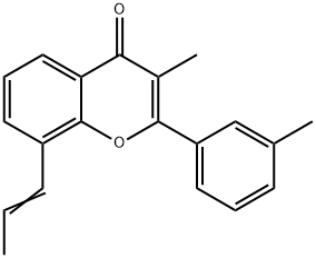 3-Methyl-8-(prop-1-en-1-yl)-2-(m-tolyl)-4H-chromen-4-one