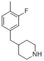 4-(3-FLUORO-4-METHYL-BENZYL)-PIPERIDINE