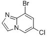 IMidazo[1,2-a]pyridine, 8-broMo-6-chloro-