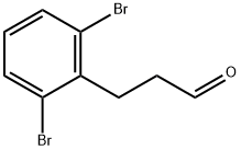 3-(2,6-dibromo-phenyl)-propionaldehyde