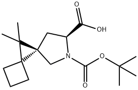7-Azadispiro[3.0.4.1]decane-7,8-dicarboxylic acid, 10,10-dimethyl-, 7-(1,1-dimethylethyl) ester, (5R,8S)-