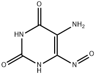 2,4(1H,3H)-Pyrimidinedione, 5-amino-6-nitroso-