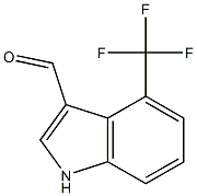 4-(trifluoromethyl)-1H-indole-3-carbaldehyde