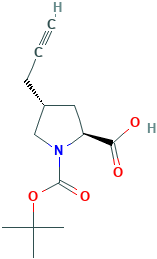 Boc-(R)-4-(2-丙炔基)-L-脯氨酸