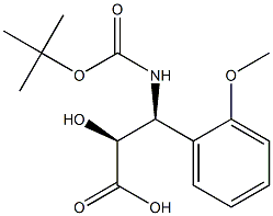Benzenepropanoic acid, β-[[(1,1-dimethylethoxy)carbonyl]amino]-α-hydroxy-2-methoxy-, (αS,βS)-