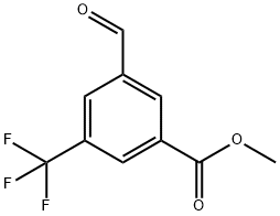 Benzoic acid, 3-formyl-5-(trifluoromethyl)-, methyl ester