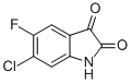 6-氯-5-氟-1H-吲哚-2,3-二酮