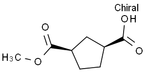 (1S,3R)-Cis-3-Carbomethoxy Cyclopentane-1-Carboxylic Acid