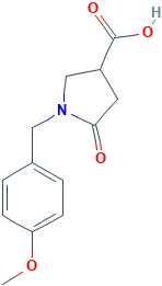 1-(4-Methoxybenzyl)-5-oxopyrrolidine-3-carboxylic acid