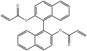 2-Propenoic acid, 1,1'-[1,1'-binaphthalene]-2,2'-diyl ester
