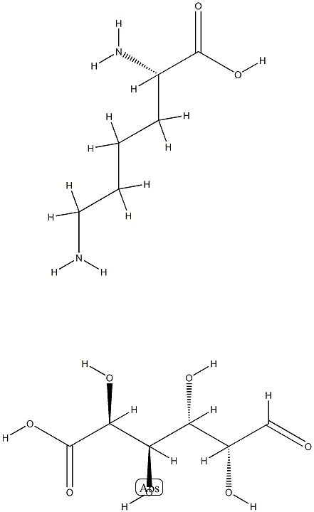 D-galacturonic acid, compound with L-lysine (1:1)