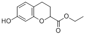 2H-1-BENZOPYRAN-2-CARBOXYLIC ACID, 3,4-DIHYDRO-7-HYDROXY, ETHYL ESTER
