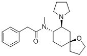 (+)-(5Α,7Α,8Β)-N-甲基-N-[7-(1-吡咯烷基)-1-氧螺[4.5]十二-8-基]-苯乙酰胺