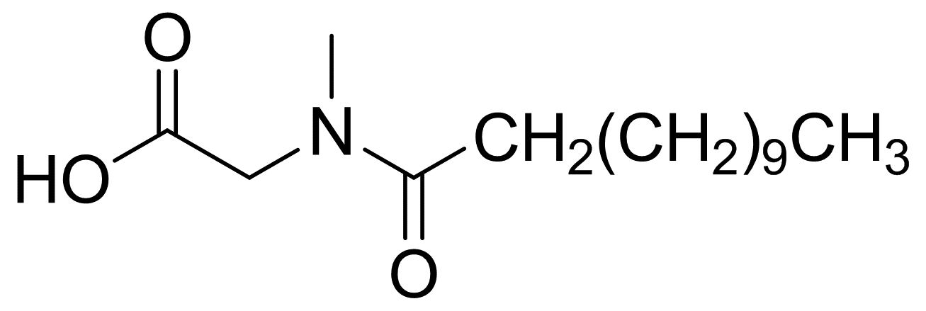 n-methyl-n-(1-oxododecyl)-glycin